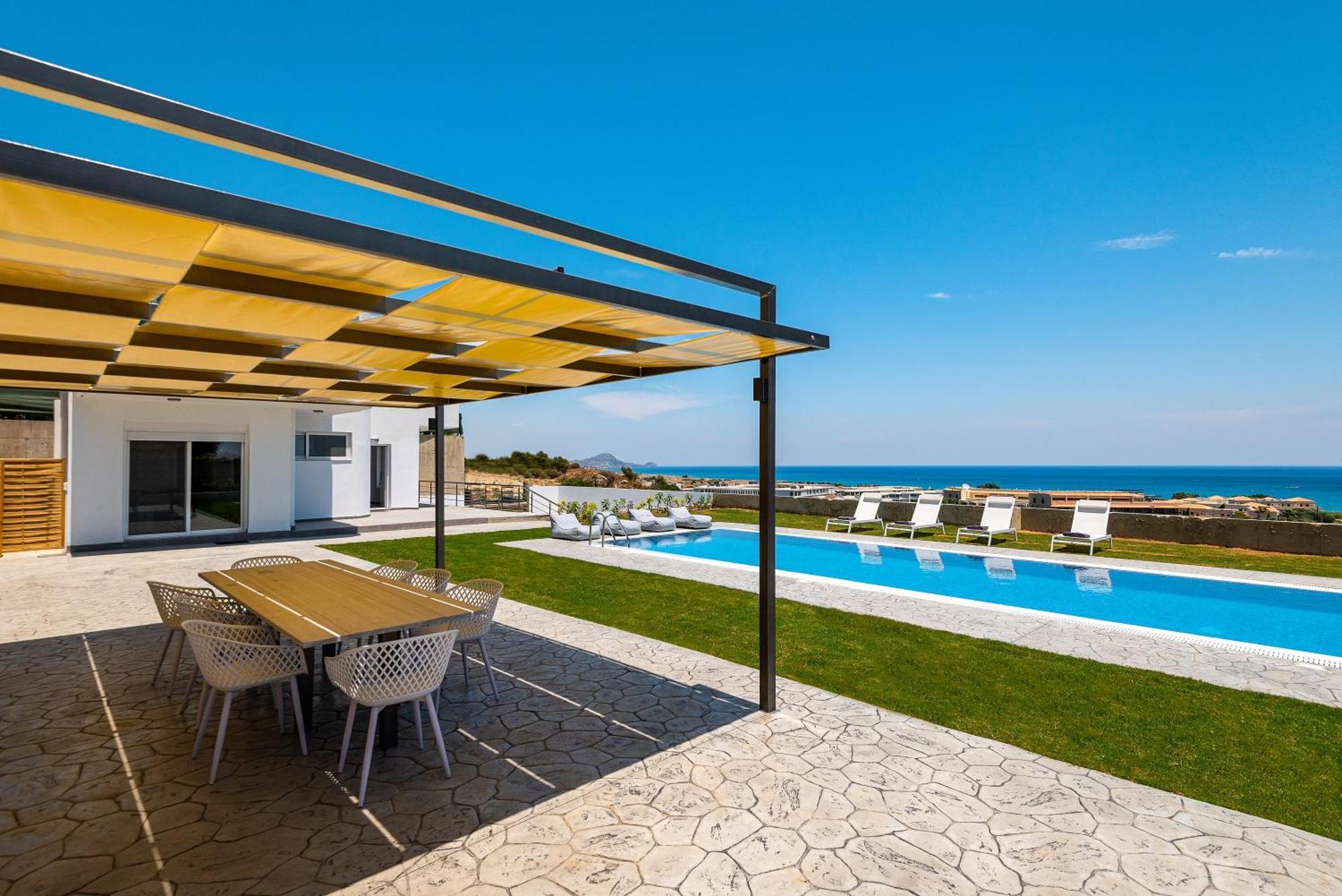 Hill & Sea View Villas Kolymbia Exterior photo