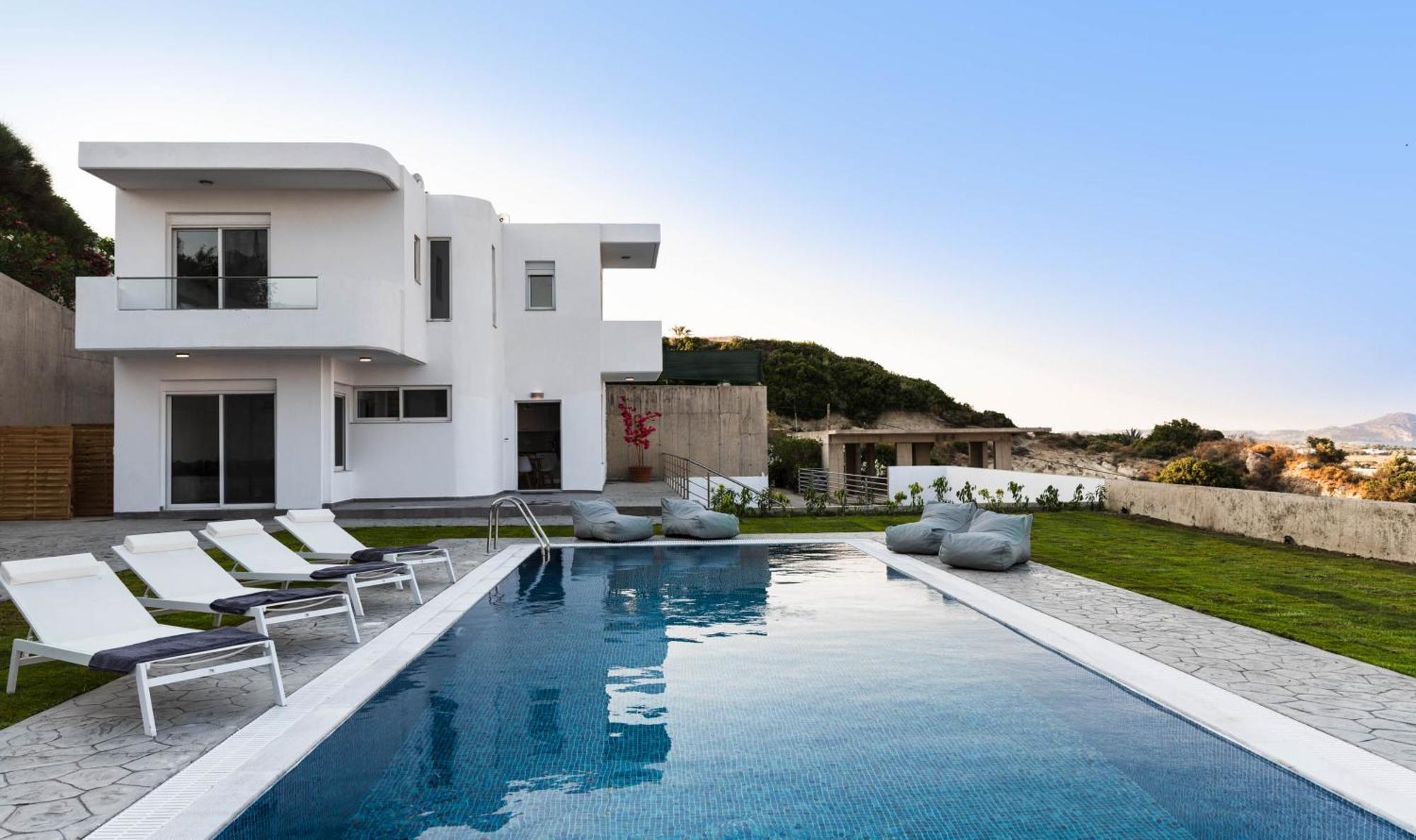 Hill & Sea View Villas Kolymbia Exterior photo
