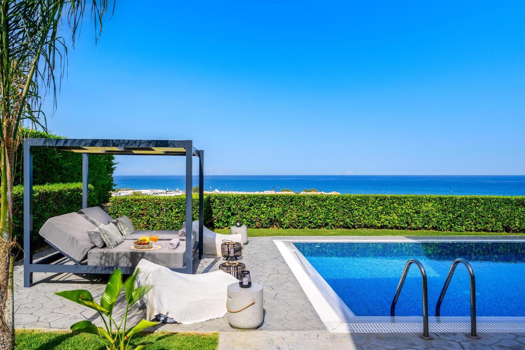 Hill & Sea View Villas Kolymbia Exterior photo